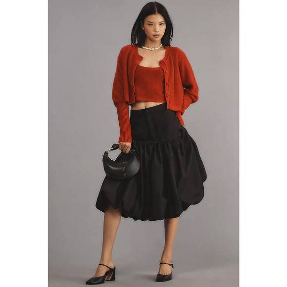ESTHÉ Balloon Midi Skirt - Picture 1 of 9